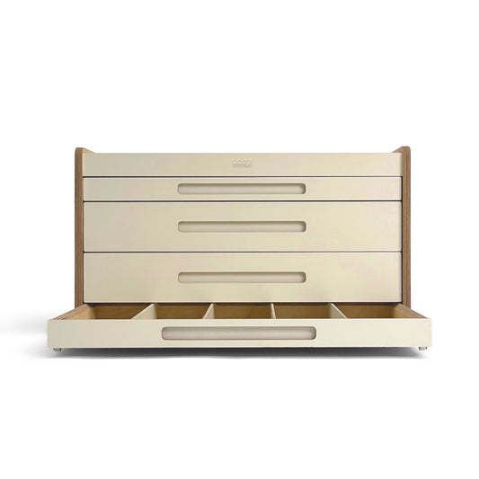 Cream Brickle — premium LEGO storage furniture