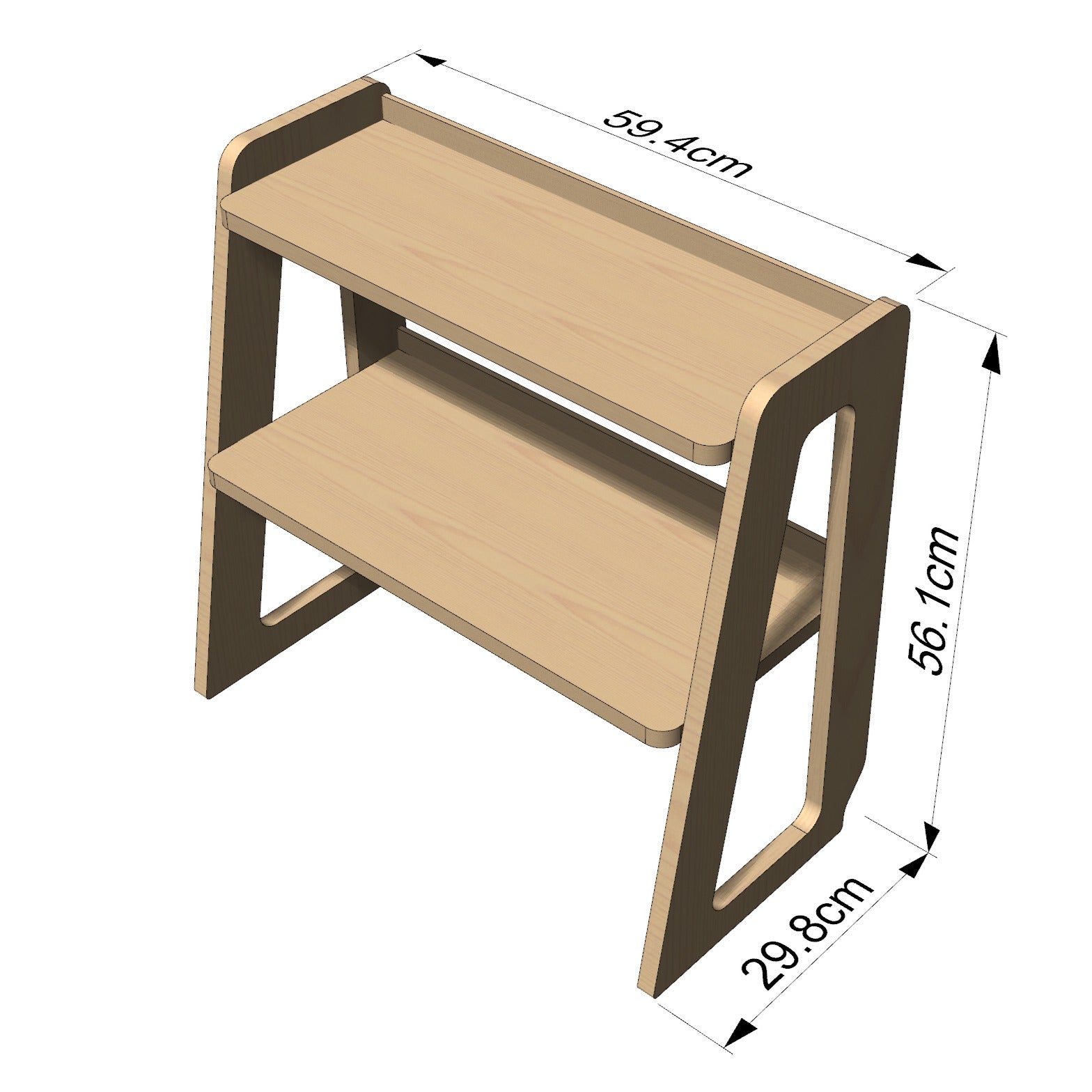 Brickle Bach Shelves - detail