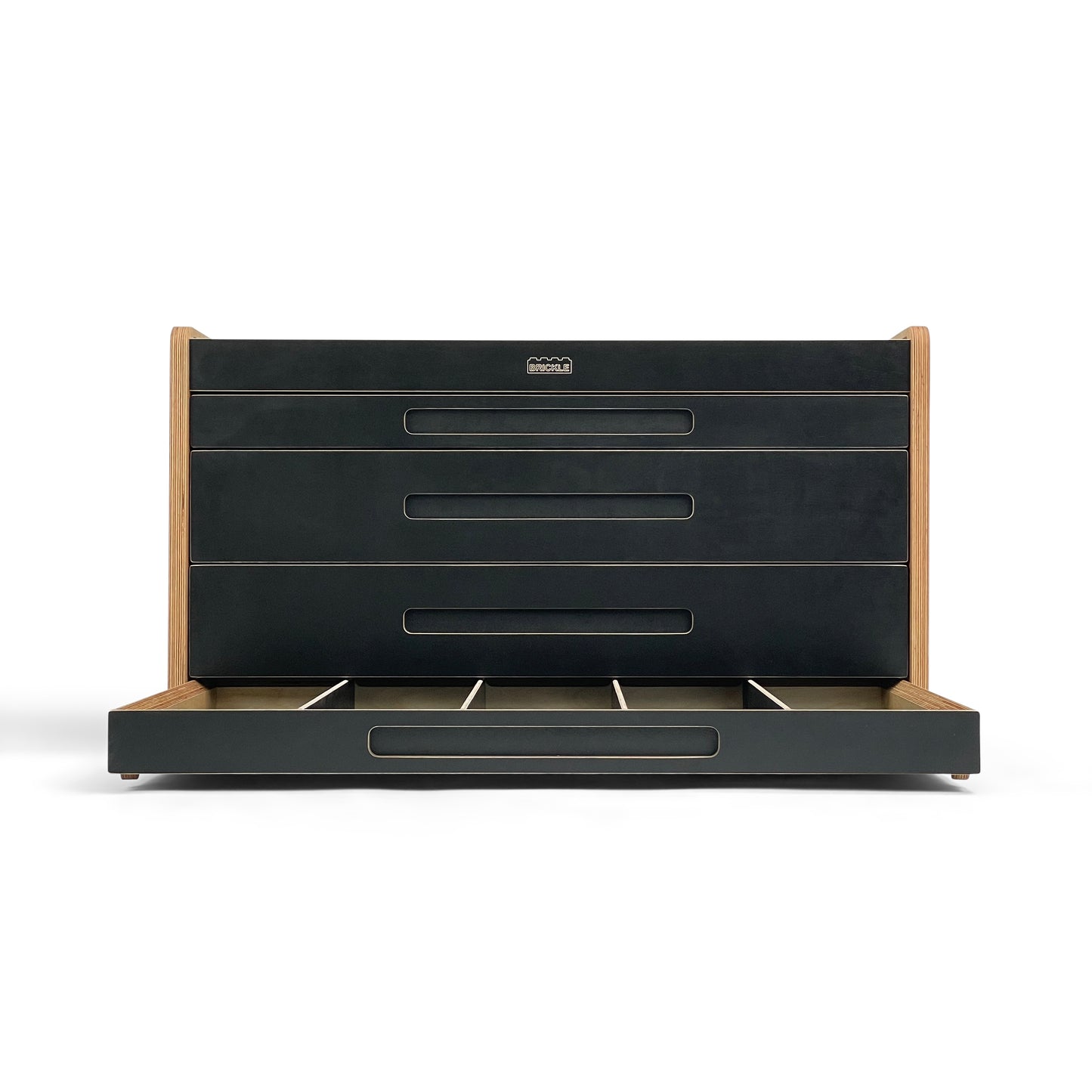 Black Brickle — premium LEGO storage furniture