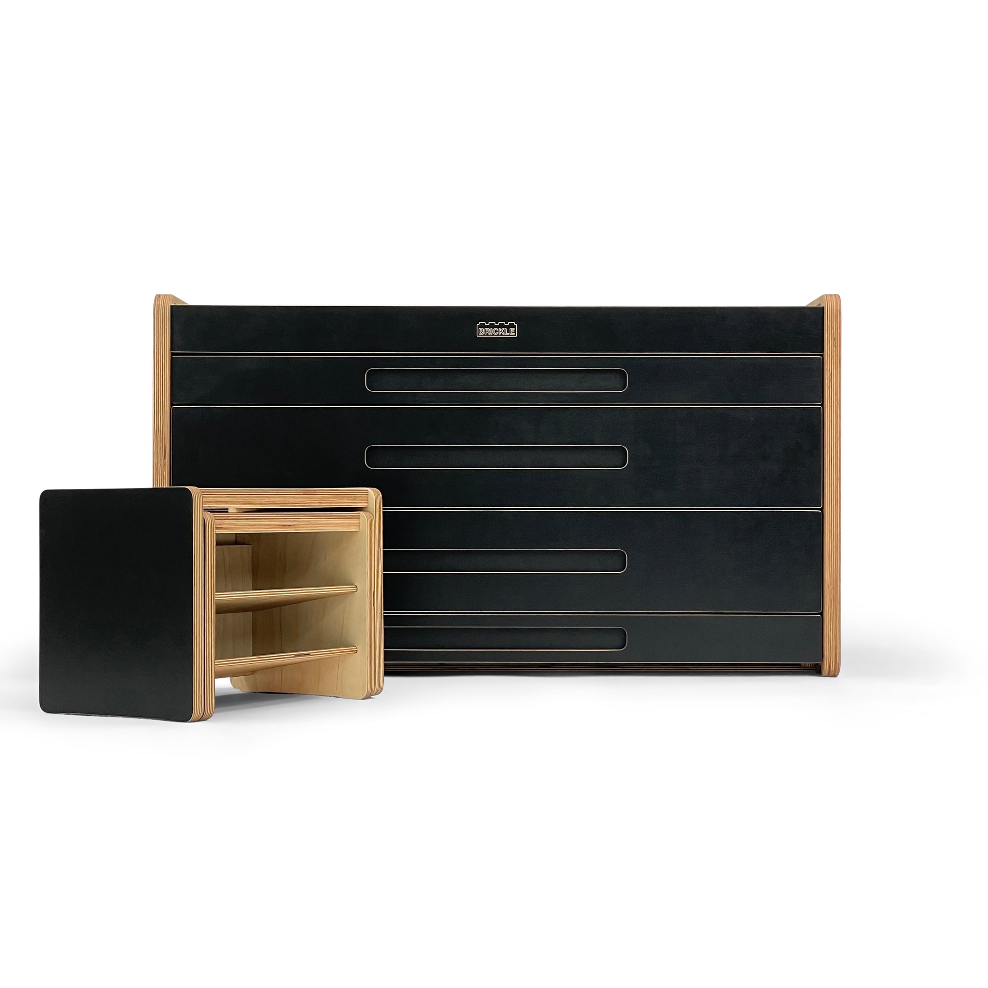 Brickle Lego Storage furniture - with nesting stools