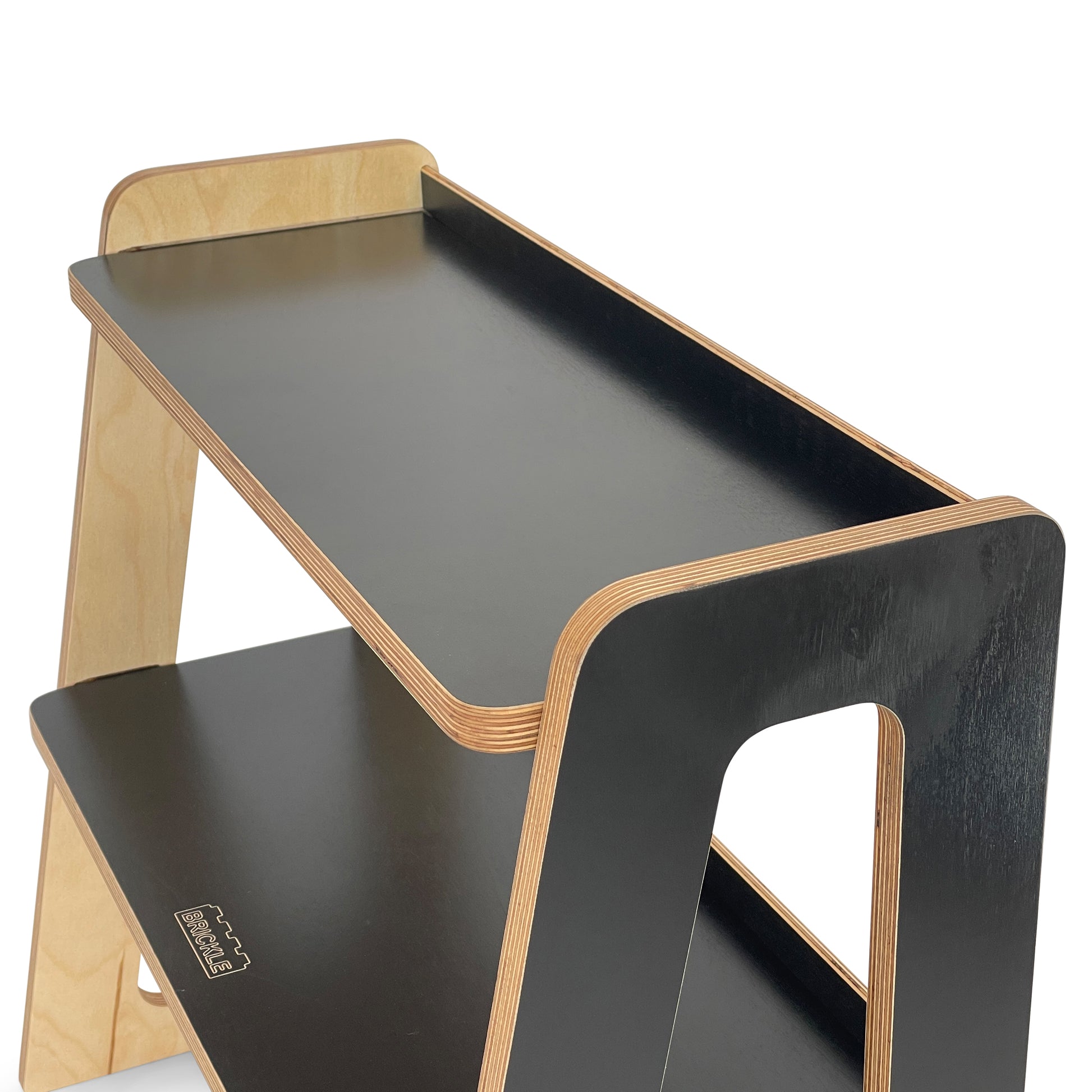 Black Brickle Bach Shelves - for displaying LEGO creations