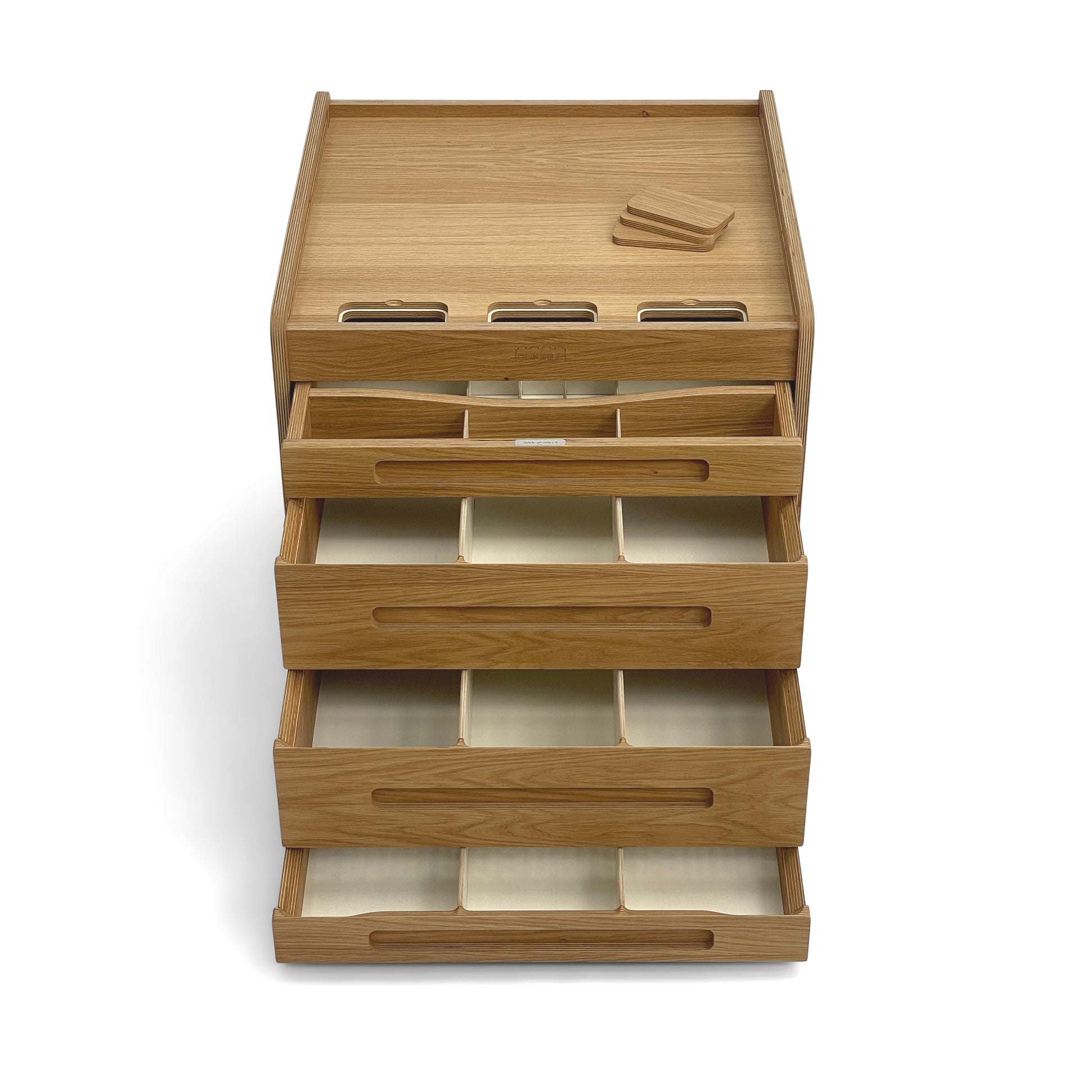 Oak Brickle Bach - Premium LEGO sorting furniture