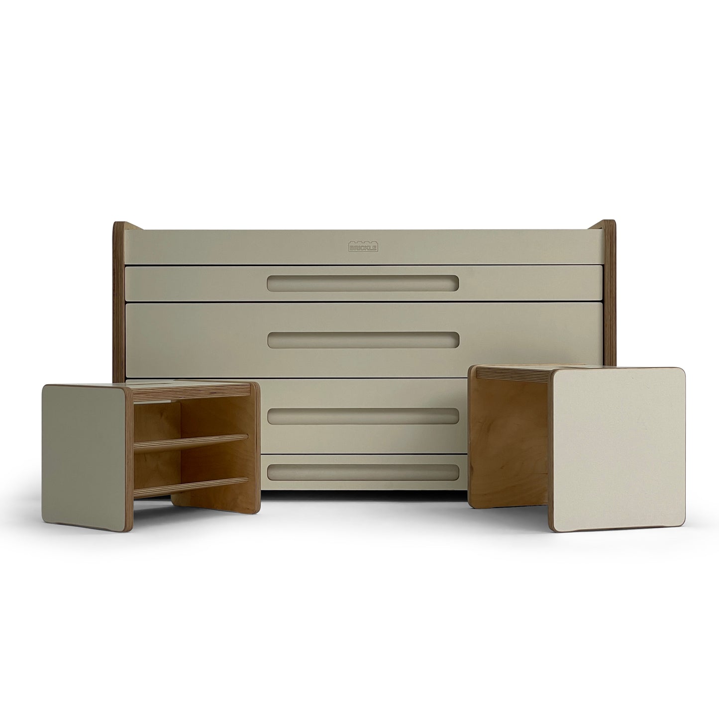 Brickle Lego Storage furniture - with nesting stools