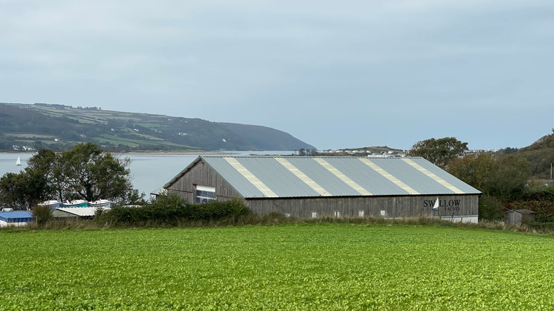 Swallow Yachts workshop, Atlantic, Teifi Estuary